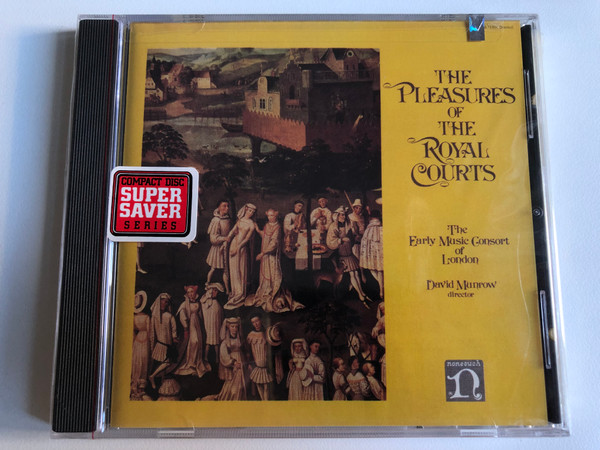 The Pleasures Of The Royal Courts - The Early Music Consort Of London, David Munrow (director) / Elektra Nonesuch Audio CD / 9 71326-2