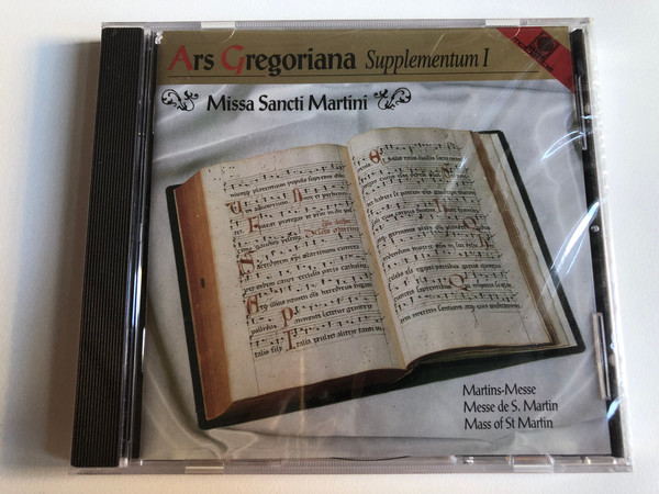 Ars Gregoriana - Suplementum I - Missa Sancti Martini / Motette Audio CD 1995 Stereo / CD 50311