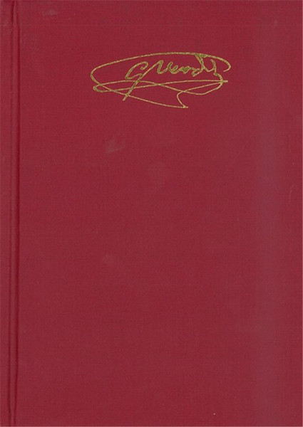 Verdi, Giuseppe: Rigoletto / (ed. critica) / book / Ricordi / 1983
