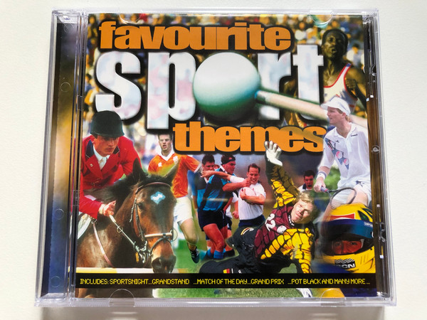 Favourite Sports Themes / Includes: Sportsnight, Grandstand, Match Of The Day, Grand Prix, Pot Black, and many more... / Hallmark Music & Entertainment Audio CD 1999 / 311132