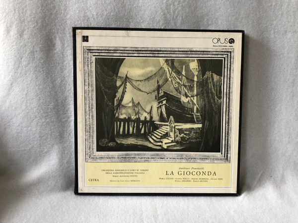 Amilcare Ponchielli - La Gioconda  Opus  LP VINYL 9112 404 0406