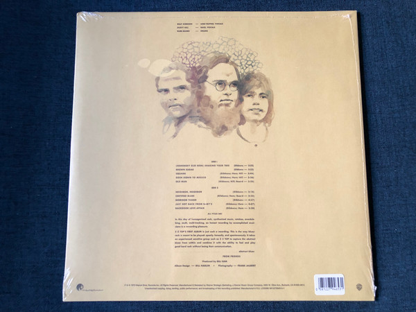 ZZ Top's First Album / 180 Gram Vinyl / Includes: (Somebody Else Been) Shaking Your Tree, Brown Sugar, Goin' Down To Mexico / Warner Records LP / 081227934514-1