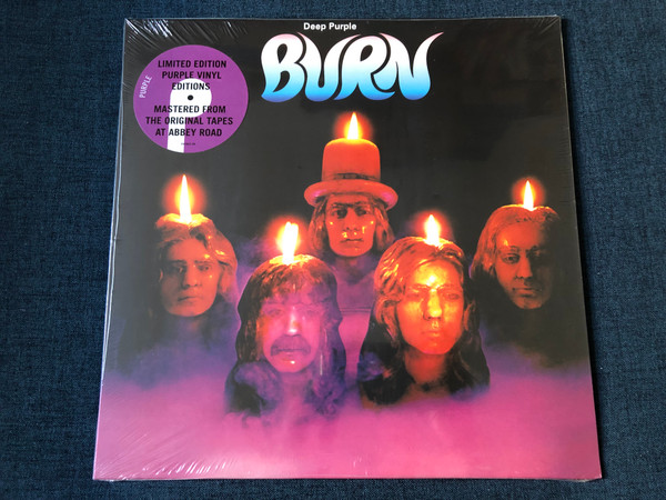 Deep Purple – Burn / Limited Edition. Purple Vinyl Editions. Mastered From The Original Tapes At Abbey Road / Universal Music Group LP 2018 / 6751927