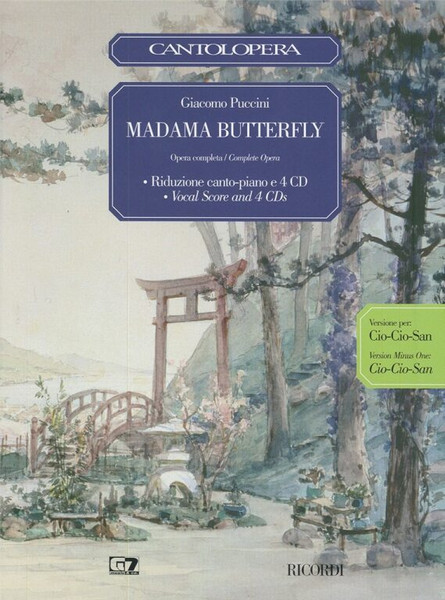 Puccini, Giacomo: CANTOLOPERA: MADAMA BUTTERFLY (OPERA COMPLETA) / CIO-CIO-SAN / Ricordi