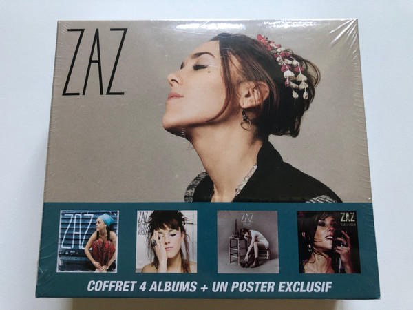 Zaz – Coffret 4 Albums + Un Poster Exclusif / Warner Music France 5x Audio CD + DVD 2019, Box Set / 0190295434380