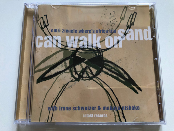 Omri Ziegele Where's Africa Trio - Can Walk On Sand - With Irene Schweizer & Makaya Ntshoko / Intakt Records Audio CD / intakt cd 167