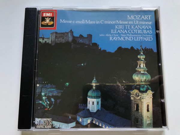 Mozart - Messe C-Moll = Mass In C Minor = Messe En Ut Mineur / Kiri Te Kanawa, Ileana Cotrubas, John Alldis Choir, New Philharmonia Orchestra, Raymond Leppard / EMI Digital Audio CD Stereo / CDZ 4 79524 2