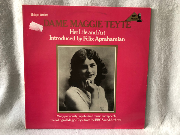 Maggie Teyte – Dame Maggie Teyte / BBC Records /1979 LP VINYL REGL369