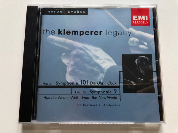 Haydn: Symphonie 101 "Clock", Dvořák: Symphonie 9 'From The New World' / Philharmonia Orchestra / The Klemperer Legacy / EMI Classics Audio CD 1999 Stereo / 5670332