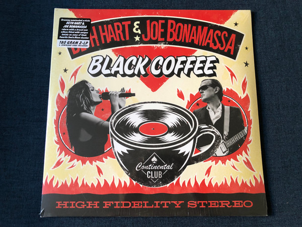 Beth Hart & Joe Bonamassa – Black Coffee / High Fidelity Stereo / Grammy nominated artsts Beth Hart & Joe Bonamassa, return with a brand new album filled with unique twists on some of their favorite Soul & Blues classics / Provogue 2x LP 2018 / PRD75441