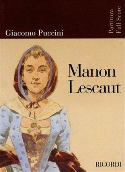 Puccini, Giacomo: MANON LESCAUT / Ricordi