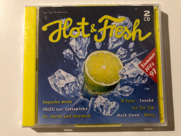 Hot & Fresh - Summer Hits 97 / Depeche Mode; Chilli feat. Carrapicho; Dr. Motte And Westbam; 'N Sync; Touché; Tic Tac Toe; Mark Owen; Nana / Ariola 2x Audio CD 1997 / 74321 51294 2