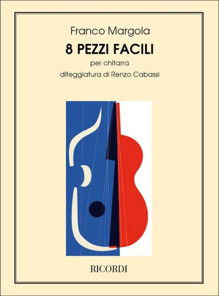 Margola, Franco: 8 PEZZI FACILI PER CHIT. / Ricordi Americana / 1973