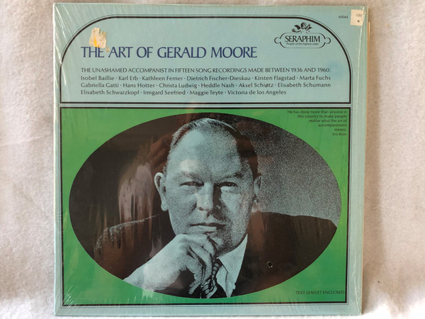 Gerald Moore – The Art Of Gerald Moore / Seraphim / 1967 LP VINYL 60044