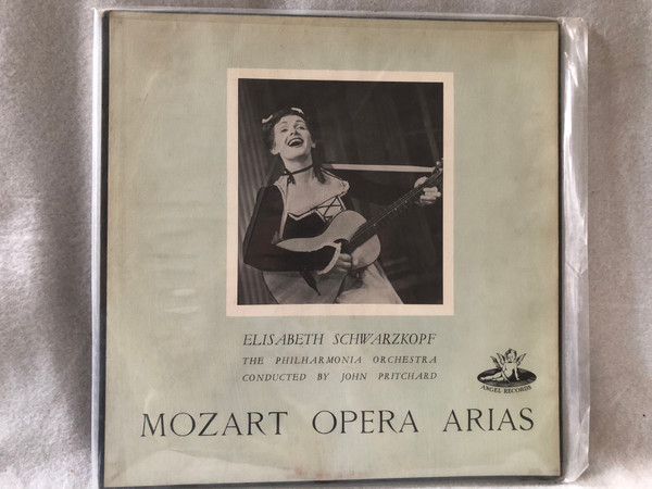 Elisabeth Schwarzkopf, John Pritchard, Mozart – Opera Arias / Angel Records / LP VINYL 35021