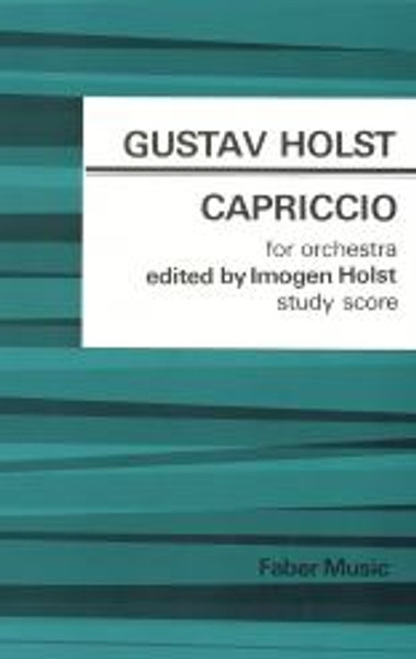 Holst, Gustav: Capriccio / (study score) / Faber Music