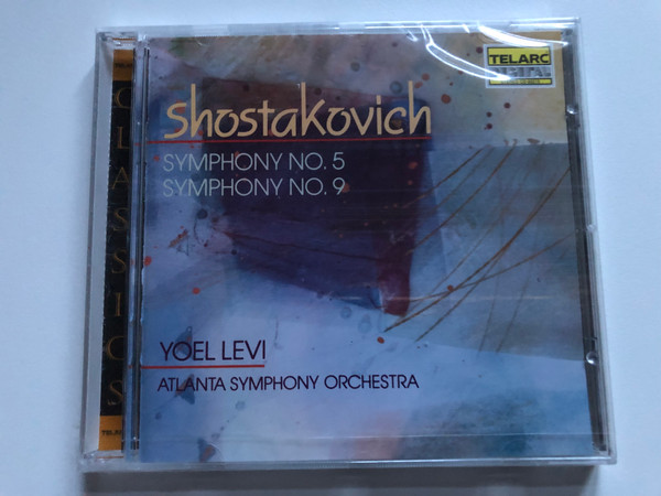 Shostakovich - Symphony No. 5: Symphony No. 9 - Yoel Levi, Atlanta Symphony Orchestra / Telarc Digital Audio CD 1990 / CD-80215 