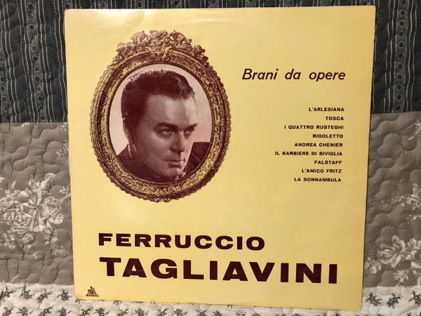 Ferruccio Tagliavini – Brani Da Opere / Cetra /LP VINYL LPC 50155