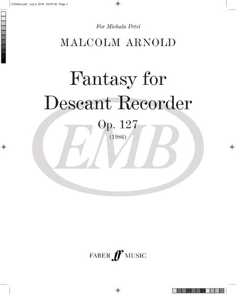 Hobsbawm, Marlene: Me and My Recorder Part 1 / Faber Music
