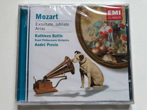 Mozart - Exsultate, Jubilate; Arias - Kathleen Battle, Royal Philharmonic Orchestra, André Previn / EMI Audio CD 2004 Stereo / 724358580624