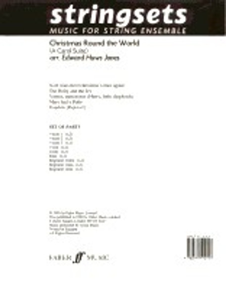 Christmas Round the World. / (Stringsets parts) / Arranged by Huws Jones, Edward / Faber Music