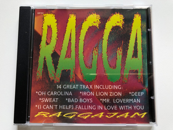 Ragga - Raggajam / 14 Great Trax Including: Oh Carolina, Iron Lion Zion, Deep, Sweat, Bad Boys, Mr. Loverman, (I Can't Help) Falling In Love With You / Tring International PLC Audio CD / GRF261