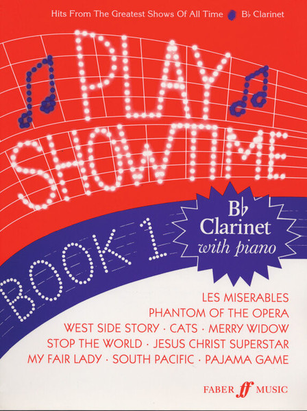 Stratford, Roy, Glover, Fred: Play Showtime Book 1 (clarinet & piano) / Faber Music
