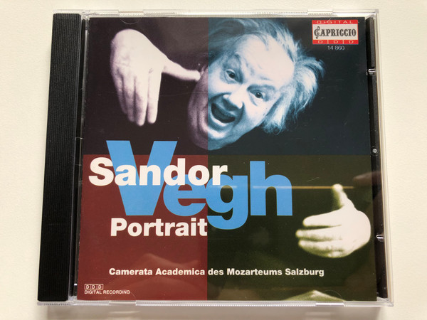 Sándor Végh – Portrait / Camerata Academica des Mozarteums Salzburg / Capriccio Audio CD 1995 Stereo / 14 860