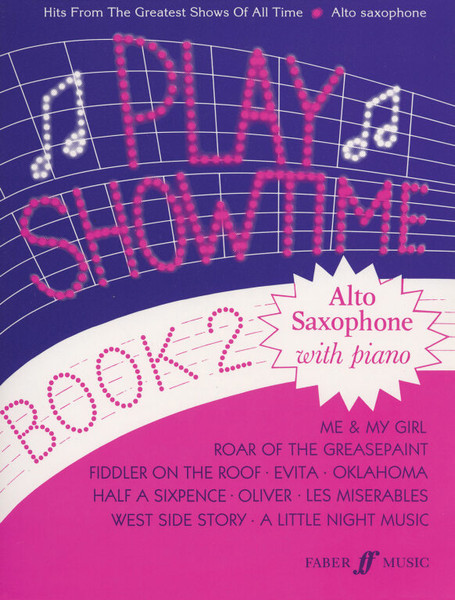 Stratford, Roy, Glover, Fred: Play Showtime Book 2 (altsax and piano) / Faber Music