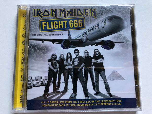 Iron Maiden – Flight 666 - The Original Soundtrack / All 16 Songs Live From The First Leg Of The Legendary Tour "Somewhere Back In Time" Recorded in 16 Different Cities! / Parlophone 2x Audio CD 2009 / 5099969775727