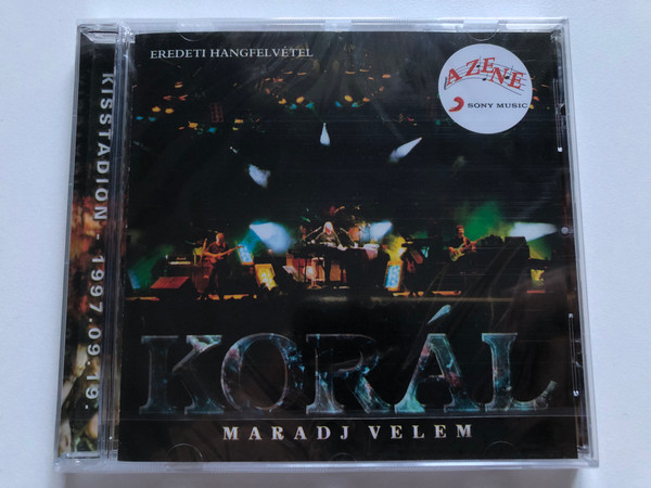 Korál – Maradj Velem / Eredeti Hangfelvetel / Columbia Audio CD 1997 / 489137 2