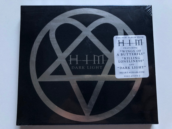 HIM – Dark Light / The New Album From HIM Featuring ''Wings Of A Butterfly'', ''Killing Loneliness'' and ''Dark Light'' / Sire Audio CD 2005 / 49284-2