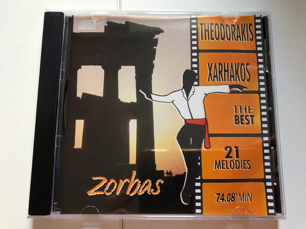Theodorakis, Xarhakos - Zorbas - The Best 21 Melodies / 74.08' Min / Bell Audio CD Stereo / B31