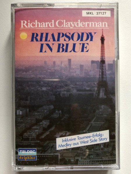 Richard Clayderman – Rhapsody In Blue / Inklusive Tournee-Erfolg: Medley aus West Side Story / Gong Audio Cassette 1984 Stereo / MKL 37127