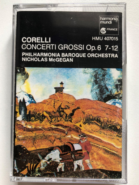 Corelli - Concerti Grossi Op. 6 7-12 / Philharmonia Baroque Orchestra, Nicholas McGegan / Harmonia Mundi Audio CD 1990 / HMU 407015