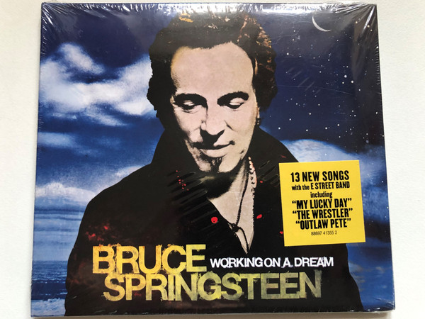 Bruce Springsteen – Working On A Dream / 13 New Songs with the E Street Band including ''My Lucky Day'', ''The Wrestler'', ''Outlaw Pete'' / Columbia Audio CD 2009 / 88697 41355 2