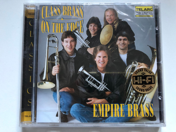 Empire Brass – Class Brass - On The Edge / Telarc Audio CD 1993 / CD-80305 (089408030529)