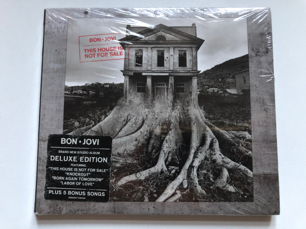 Bon Jovi – This House Is Not For Sale / Brand New Studio Album, Deluxe Edition / Featuring ''This House Is Not For Sale'', ''Knockout'', ''Born Again Tomorrow'', ''Labor Of Love'' / Island Records Audio CD 2016 / 0602557159448