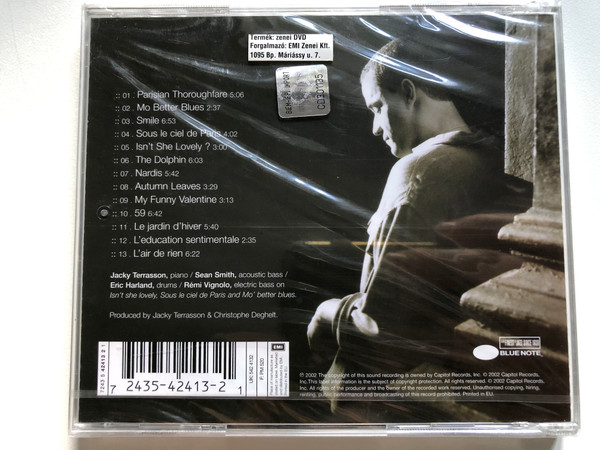 Jacky Terrasson – Smile / Blue Note Audio CD 2002 / 7243 5 42413 2 1