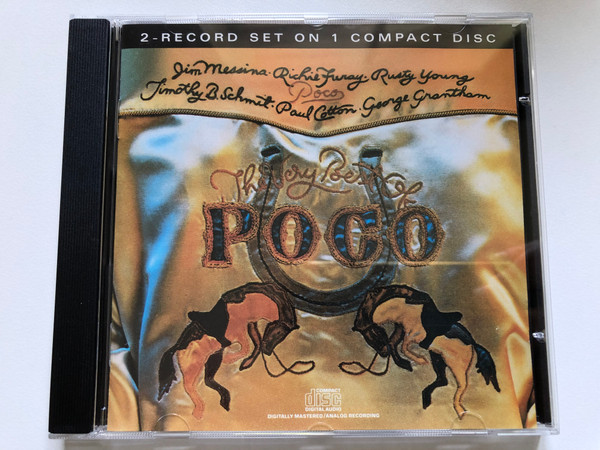 The Very Best Of Poco / 2-Record Set On 1 Compact Disc / Epic Audio CD / EGK 33537