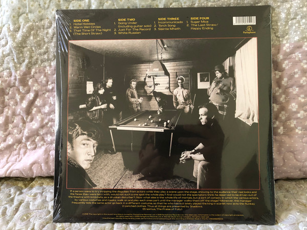 Marillion – Clutching At Straws / Parlophone2x LP 2019 / 0190295605223