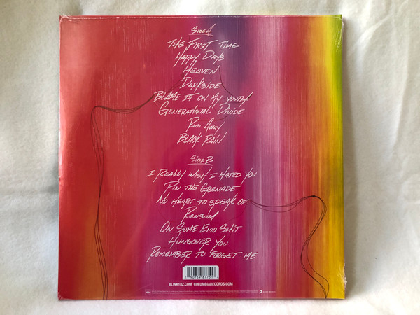 Blink-182 – Nine / Limited Neon Magenta Vinyl In A Gatefold Jacket With Insert / Columbia LP 2019 / 19075963231
