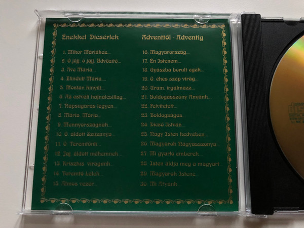 Maczkó Mária – Énekkel Dícsérlek / Audio CD 2002 / M.M.M. 2002 / Hungarian Catholic Praise and Worship Songs / Magyar Katolikus Enekek (M.M.M. 2002) 