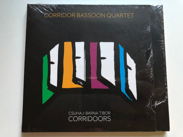 Corridor Bassoon Quartet - Chusaj-Barna Tibor: Corridoors / Hunnia Records & Film Production Audio CD 2014 / HRCD 1404