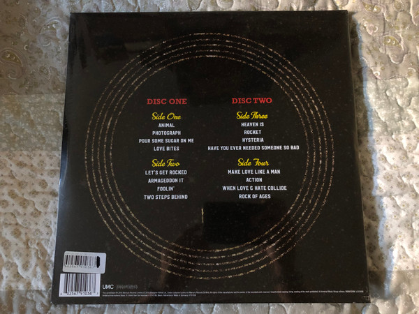 The Story So Far: The Best Of Def Leppard / Mercury 2x LP 2018 / 6791036