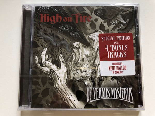 High On Fire – De Vermis Mysteriis / Special Edition Incl. 4 Bonus Tracks. Produced By Kurt Ballou Of Converge! / Century Media Audio CD 2012 / 9981052