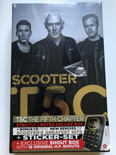 Scooter – The Fifth Chapter (Strictly Limited Deluxe Box) / + Bonus CD Feat. New Remixes Of Scooter's Greatest Hits + Sticker-Set + Exclusive Shout Box With 16 Original H. P. Shouts / Sheffield Tunes 2x Audio CD 2014 Box Set / 1063534STU (4250117635343)