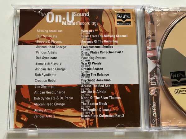 The Dub Syndicate – The Pounding System (Ambience In Dub) / Featuring the legendary 'Crucial' Tony, 'Izard, Eskimo, Bonjo I, Deadly Headley, and introducing ''Eek-a-Roo'' & ''Bubblers'' / On-U Sound Audio CD 1998 / ON-U CD 0018