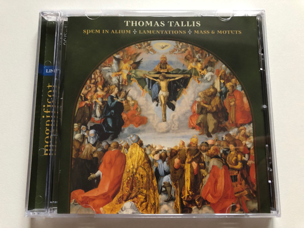 Thomas Tallis - Spem In Alium ☩ Lamentation ☩ Mass & Motets / Magnificat / Linn Records Audio CD 2000 / CKD 075