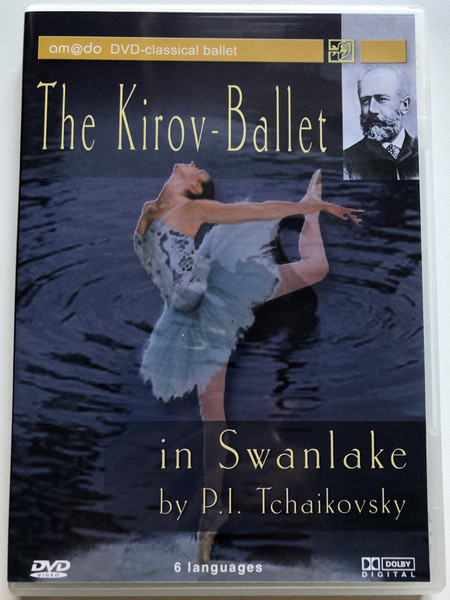 The Kirov-Ballet in Swanlake by P. I. Tchaikovsky / 6 Languages / DVD-classical ballet / am@do DVD Video CD 2002 / 60010